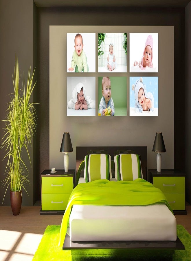 RKDECOR ملصق RKDECOR للأطفال، مناسب لغرف الأطفال (بنات وأولاد)، ديكور حائط منزلي، عبوة من 6 ملصقات (مقاس 12 × 18 بوصة) s29 - Image 1